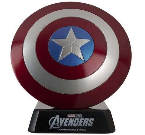 Figurine Eaglemoss Marvel - Captain America -  Bouclier Captain America Museum